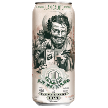 Imagem de Cerveja Juan Caloto Un Peso En El Paso West Coast IPA 473ml