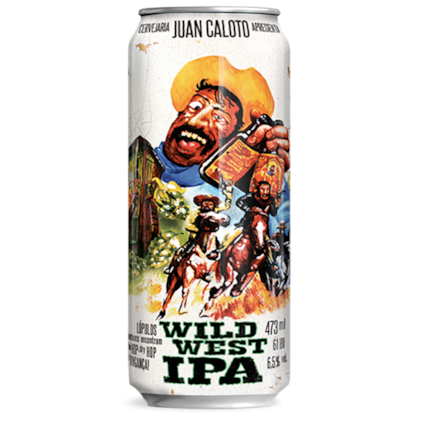 Cerveja Juan Caloto Wild West IPA Lata 473ml Imagem de Cerveja Juan Caloto Wild West IPA Lata 473ml