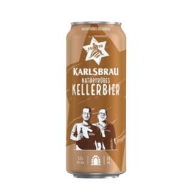 Cerveja Karlsbräu Naturtrübes Kellerbier Lata 500ml