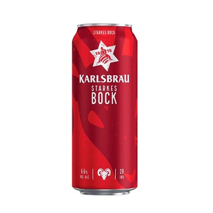 Cerveja Karlsbräu Starkes Bock Lata 500ml