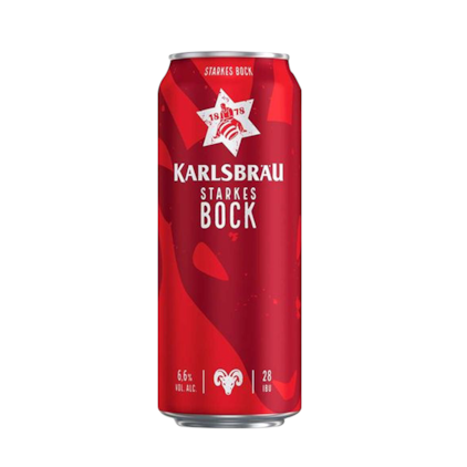 Cerveja Karlsbräu Starkes Bock Lata 500ml Imagem de Cerveja Karlsbräu Starkes Bock Lata 500ml