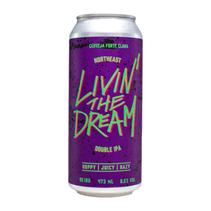 Cerveja Koala Livin' The Dream Double IPA Lata 473ml Imagem de Cerveja Koala Livin' The Dream Double IPA Lata 473ml