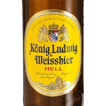 Cerveja Konig Ludwig Weissbier Garrafa 500ml Imagem de Cerveja Konig Ludwig Weissbier Garrafa 500ml