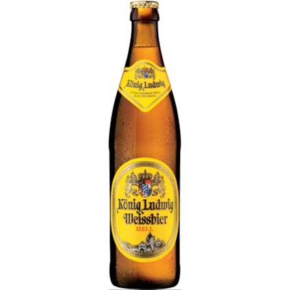 Cerveja Konig Ludwig Weissbier Garrafa 500ml Imagem de Cerveja Konig Ludwig Weissbier Garrafa 500ml