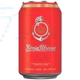 Cerveja Konig Pilsener Lata 330ml