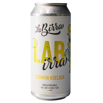 Cerveja La Birra German Koelsch Lata 473ml Imagem de Cerveja La Birra German Koelsch Lata 473ml