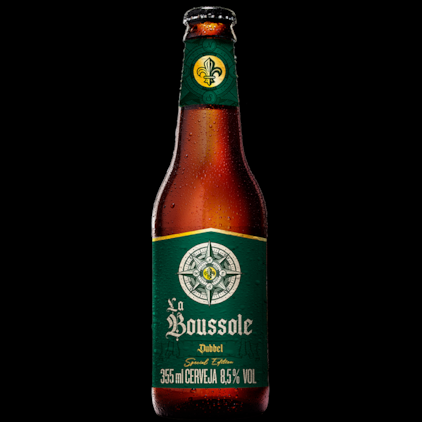 Cerveja La Boussole Dubbel Special Edition Garrafa 355ml