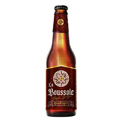 Cerveja La Boussole Quadrupel Garrafa 355ml