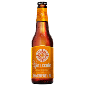 Cerveja La Boussole Strong Golden Ale Garrafa 355ml