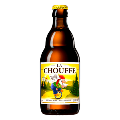 Cerveja La Chouffe Blonde Garrafa 330ml Imagem de Cerveja La Chouffe Blonde Garrafa 330ml