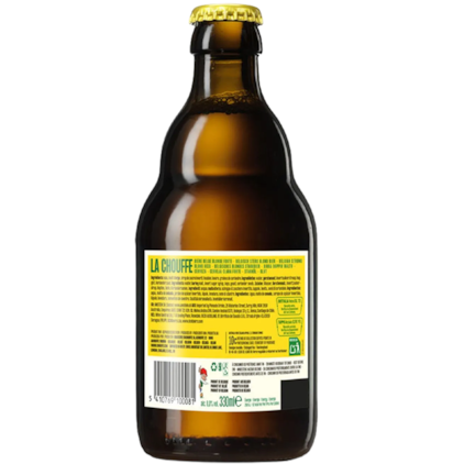 Cerveja La Chouffe Blonde Garrafa 330ml Imagem de Cerveja La Chouffe Blonde Garrafa 330ml
