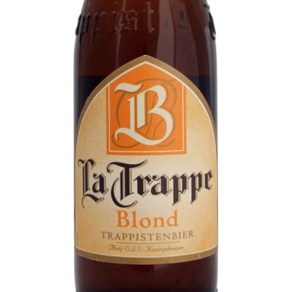 Cerveja La Trappe Blond Garrafa 330ml Imagem de Cerveja La Trappe Blond Garrafa 330ml