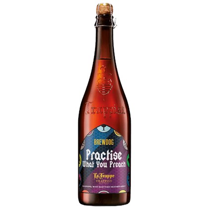 Cerveja La Trappe + Colab BrewDog Practise What You Preach Garrafa 750ml