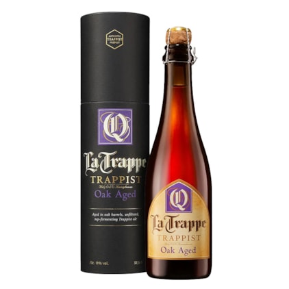 Cerveja La Trappe Quadrupel Oak Aged Garrafa 375ml Imagem de Cerveja La Trappe Quadrupel Oak Aged Garrafa 375ml