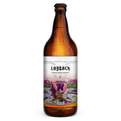 Cerveja Layback Cold IPA Garrafa 600ml Imagem de Cerveja Layback Cold IPA Garrafa 600ml