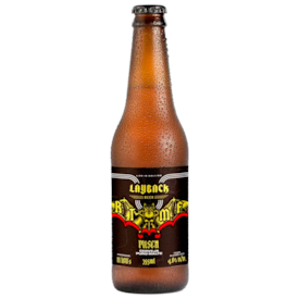 Cerveja Layback RTMF Pilsen Garrafa 355ml
