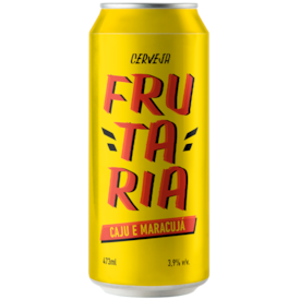 Cerveja LDAC Frutaria Caju e Maracujá Gose Lata 473ml