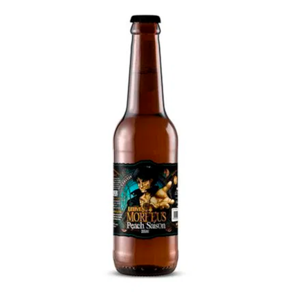 Cerveja Leuven Morfeus Saison Pêssego Garrafa 355ml Imagem de Cerveja Leuven Morfeus Saison Pêssego Garrafa 355ml