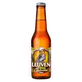 Cerveja Leuven Pilsen Celebration Garrafa 355ml
