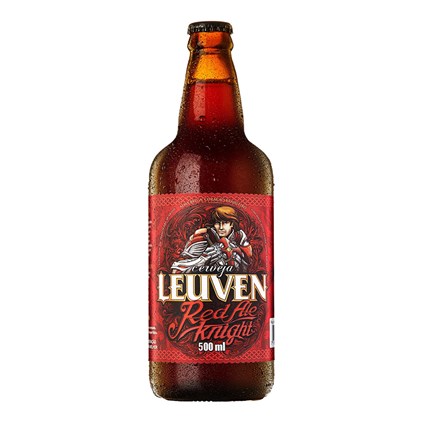 Cerveja Leuven Red Ale Knight Garrafa 500ml