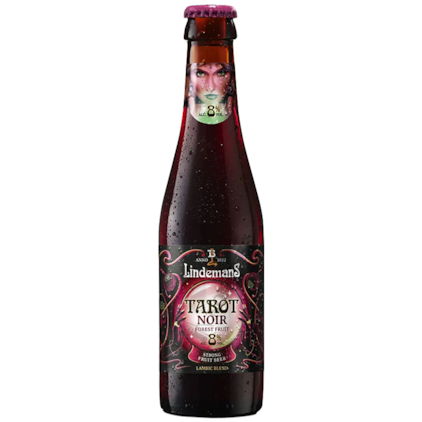 Cerveja Lindemans Tarot Noir Lambic Strong Fruit Beer Garrafa 250ml Imagem de Cerveja Lindemans Tarot Noir Lambic Strong Fruit Beer Garrafa 250ml