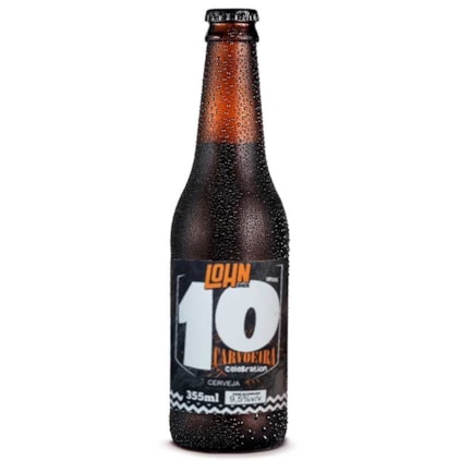 Cerveja Lohn Bier Carvoeira Edição Especial 10 Anos Garrafa 355ml Imagem de Cerveja Lohn Bier Carvoeira Edição Especial 10 Anos Garrafa 355ml