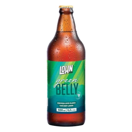 Cerveja Lohn Bier Green Belly Garrafa 600ml Imagem de Cerveja Lohn Bier Green Belly Garrafa 600ml