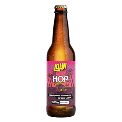 Cerveja Lohn Bier Hop Lager Garrafa 355ml Imagem de Cerveja Lohn Bier Hop Lager Garrafa 355ml