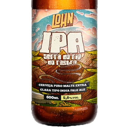 Cerveja Lohn Bier IPA Serra do Rio do Rastro Garrafa 600ml Imagem de Cerveja Lohn Bier IPA Serra do Rio do Rastro Garrafa 600ml
