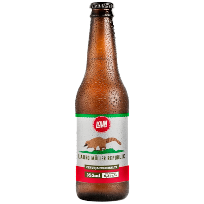 Imagem de Cerveja Lohn Bier Lauro Müller Republic West Coast IPA Garrafa 355ml