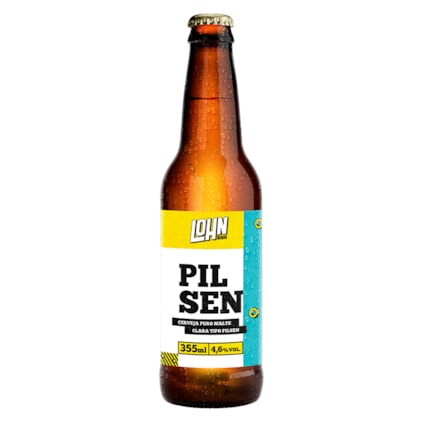 Cerveja Lohn Bier Pilsen Garrafa 355ml Imagem de Cerveja Lohn Bier Pilsen Garrafa 355ml