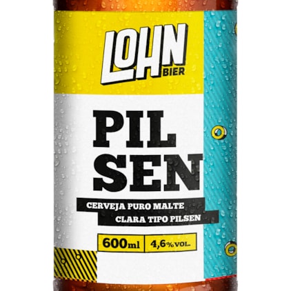 Cerveja Lohn Bier Pilsen Garrafa 600ml Imagem de Cerveja Lohn Bier Pilsen Garrafa 600ml