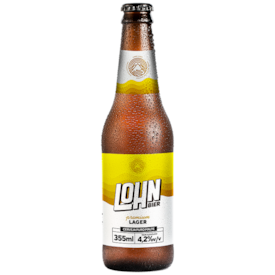 Cerveja Lohn Bier Premium Lager Garrafa 355ml
