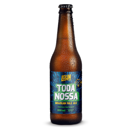 Cerveja Lohn Bier Toda Nossa Brazilian Pale Ale Garrafa 355ml Imagem de Cerveja Lohn Bier Toda Nossa Brazilian Pale Ale Garrafa 355ml
