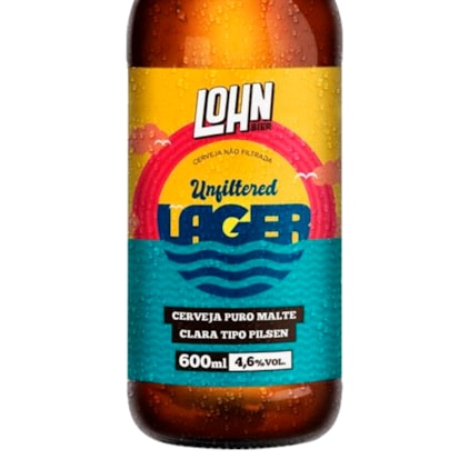 Cerveja Lohn Bier Unfiltered Lager Garrafa 600ml Imagem de Cerveja Lohn Bier Unfiltered Lager Garrafa 600ml