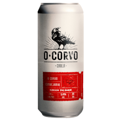 Imagem de Cerveja Los Forajidos O Corvo Czech Pilsner Lata 473ml