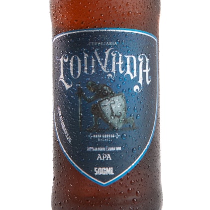 Cerveja Louvada American Pale Ale Garrafa 500ml Imagem de Cerveja Louvada American Pale Ale Garrafa 500ml