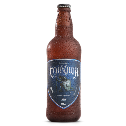 Cerveja Louvada American Pale Ale Garrafa 500ml Imagem de Cerveja Louvada American Pale Ale Garrafa 500ml