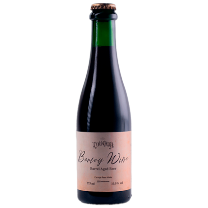 Cerveja Louvada Barley Wine Barrel Aged Garrafa 375ml Imagem de Cerveja Louvada Barley Wine Barrel Aged Garrafa 375ml