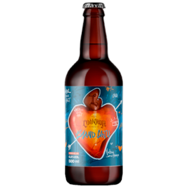 Cerveja Louvada Blonde Ale Caju Garrafa 500ml