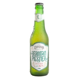 Cerveja Louvada German Pilsner Garrafa 355ml