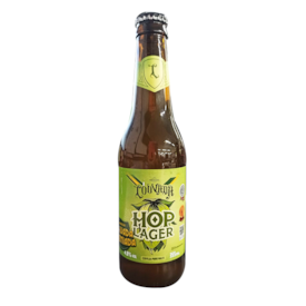 Cerveja Louvada Hop Lager Garrafa 355ml