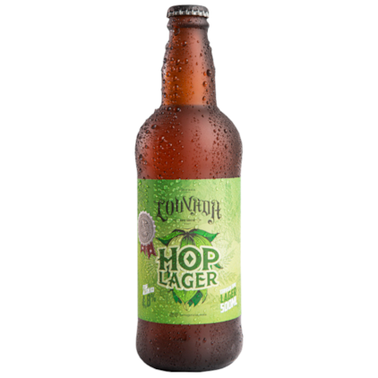 Cerveja Louvada Hop Lager Garrafa 500ml Imagem de Cerveja Louvada Hop Lager Garrafa 500ml