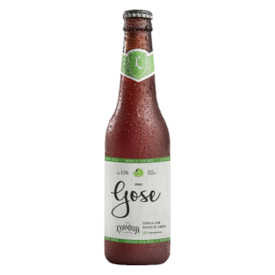 Cerveja Louvada Lager Gose Com Limão Garrafa 355ml