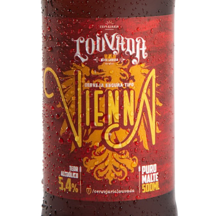 Cerveja Louvada Vienna Lager Garrafa 500ml Imagem de Cerveja Louvada Vienna Lager Garrafa 500ml
