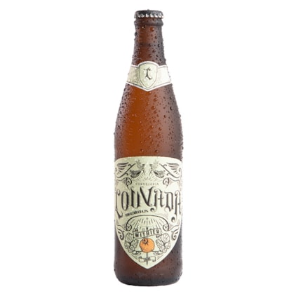 Cerveja Louvada Witbier Garrafa 500ml Imagem de Cerveja Louvada Witbier Garrafa 500ml