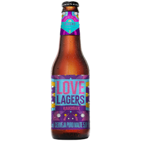 Cerveja Love Lagers Rauchbier Garrafa 355ml