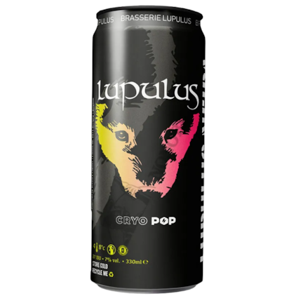 Cerveja Lupulus Cryo Pop NEIPA Lata 330ml Imagem de Cerveja Lupulus Cryo Pop NEIPA Lata 330ml
