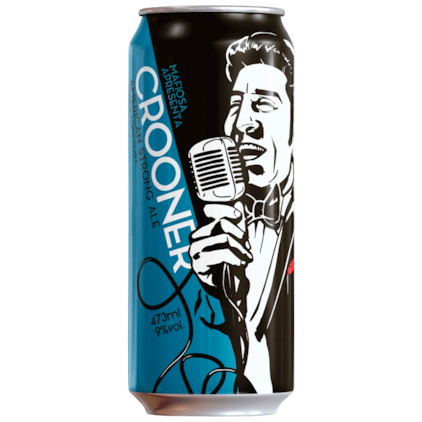 Cerveja Mafiosa Crooner American Strong Ale Lata 473ml Imagem de Cerveja Mafiosa Crooner American Strong Ale Lata 473ml