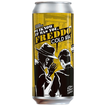 Cerveja Mafiosa Freddo Cold IPA Lata 473ml Imagem de Cerveja Mafiosa Freddo Cold IPA Lata 473ml
